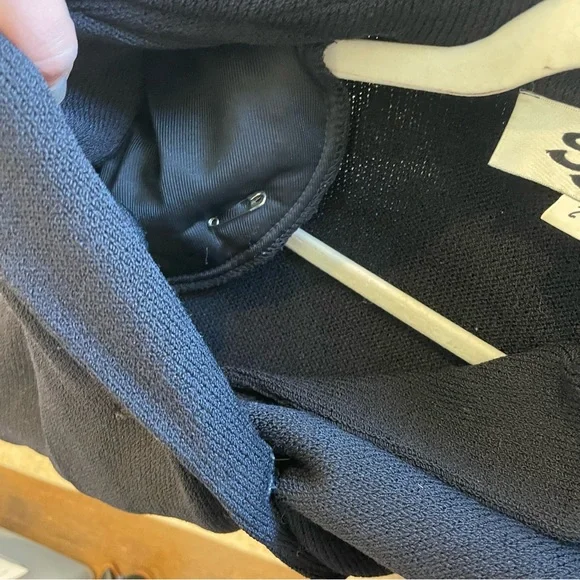 St. John knit blazer black size 2 - Picture 3 of 4